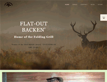 Tablet Screenshot of flatoutbacken.com